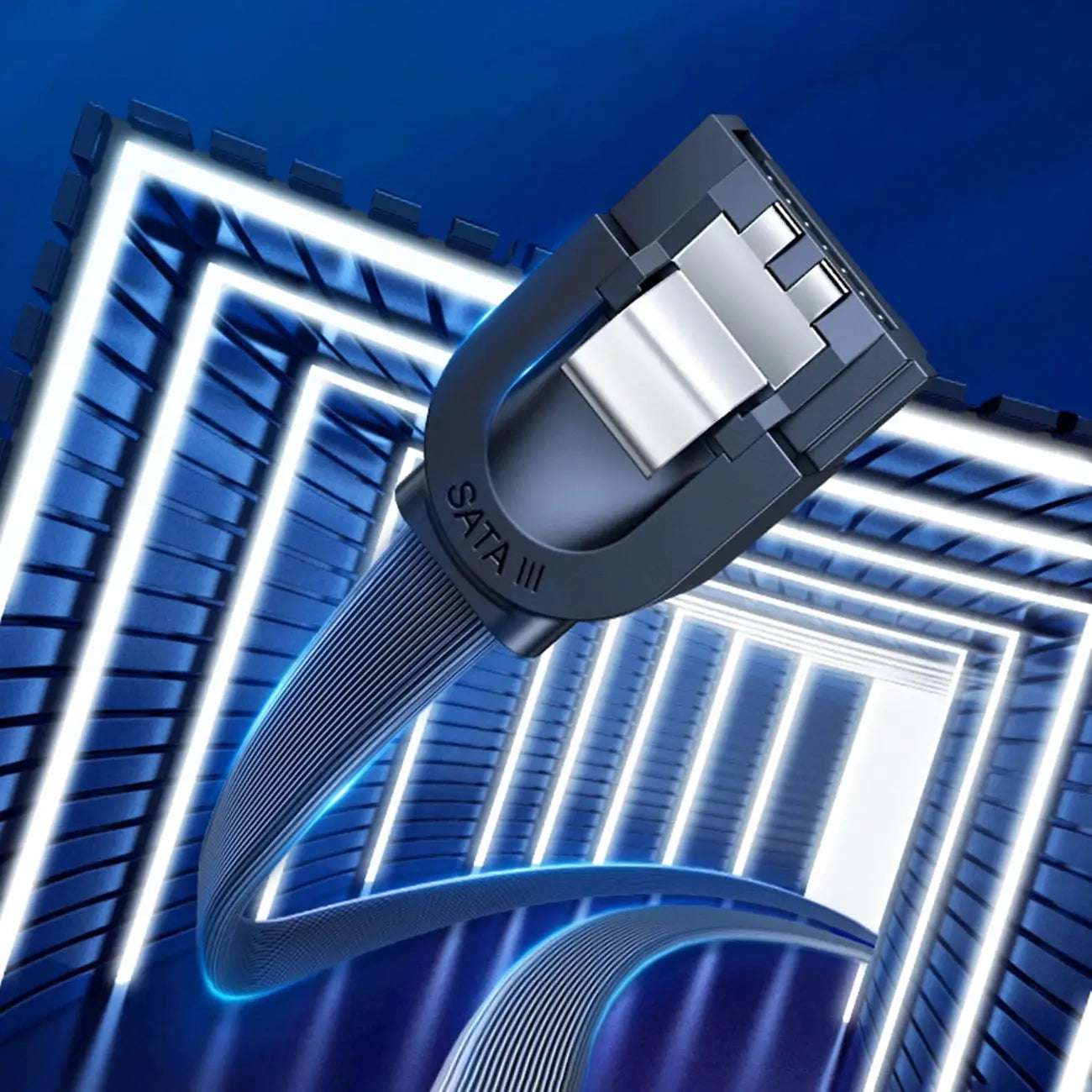 Ugreen Winkel SATA 3.0 Kabel 0,5 m – Schwarz Hochgeschwindigkeit - MIZO.at