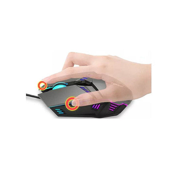 FOREV FV-136 Gaming Maus Kabelgebunden RGB LED - MIZO.at