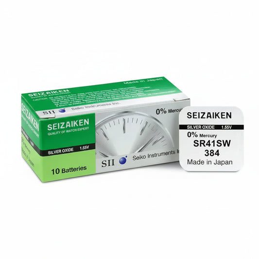 Seizaiken SEIKO 384 SR41SW Silberoxid Uhrbatterie - MIZO.at