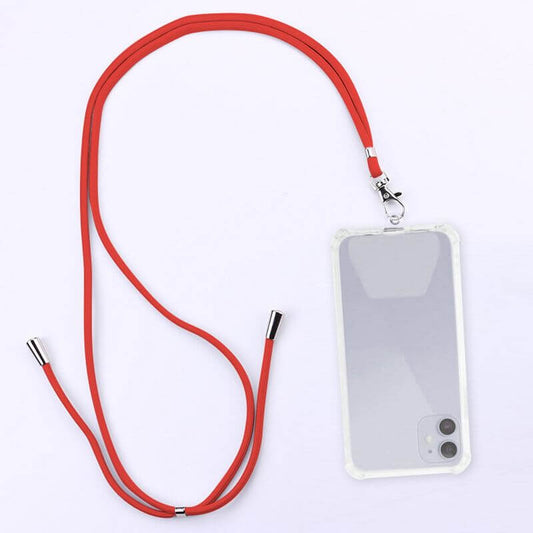 Universal Phone Lanyard | Adjustable Red Cord 150 cm - MIZO.at