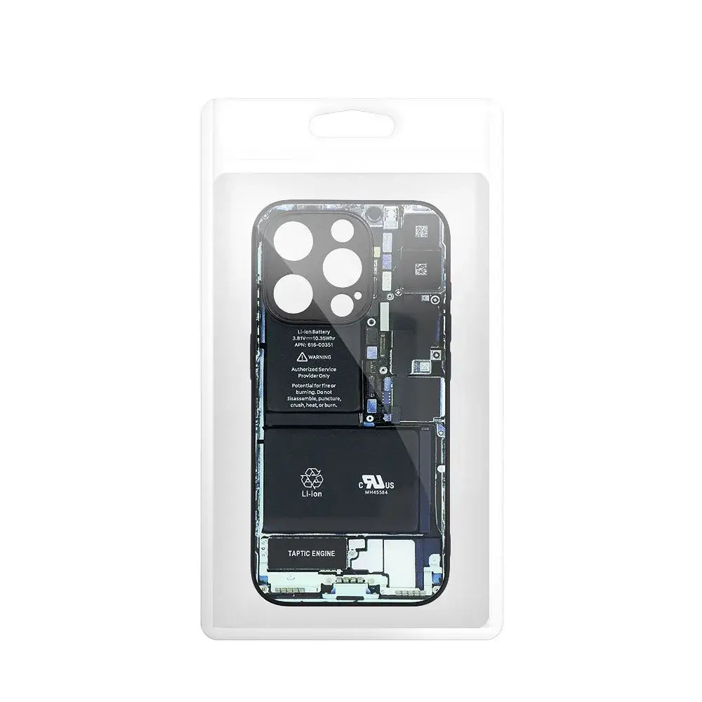 TECH Hülle für iPhone 14 Pro Max, Design 1 | Robust & Stylisch - MIZO.at