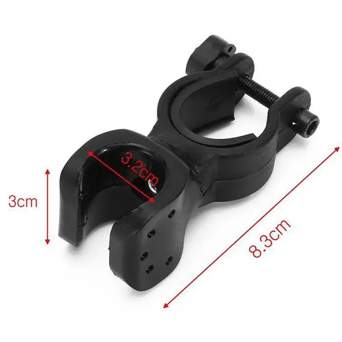 Universal Fahrrad Halterung für Taschenlampen 22-31mm - MIZO.at