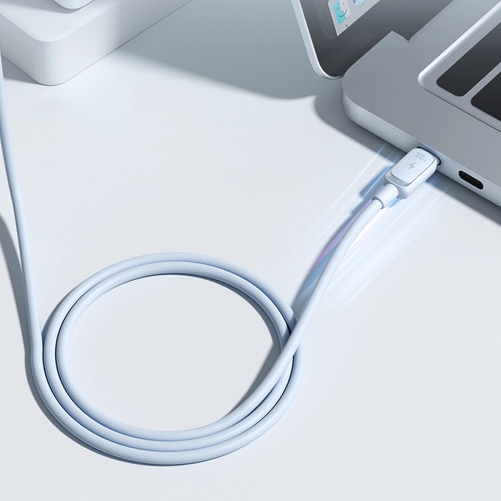 Joyroom USB-C auf USB-C Kabel – 100W Schnellladung 1,2m Blau - MIZO.at