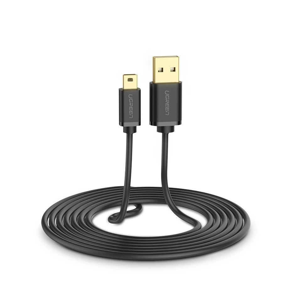 Ugreen Mini-USB Kabel – 480 Mbps Datentransfer 1m Robust - MIZO.at