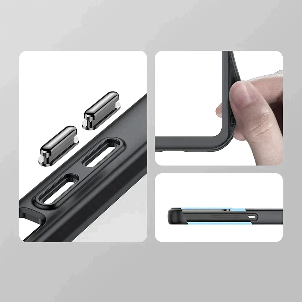 iPhone 15 Pro Reinforced Case Outer Space Schwarz - MIZO.at