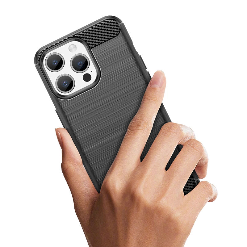 iPhone 15 Pro Max Carbon Case Blau – Slim - MIZO.at