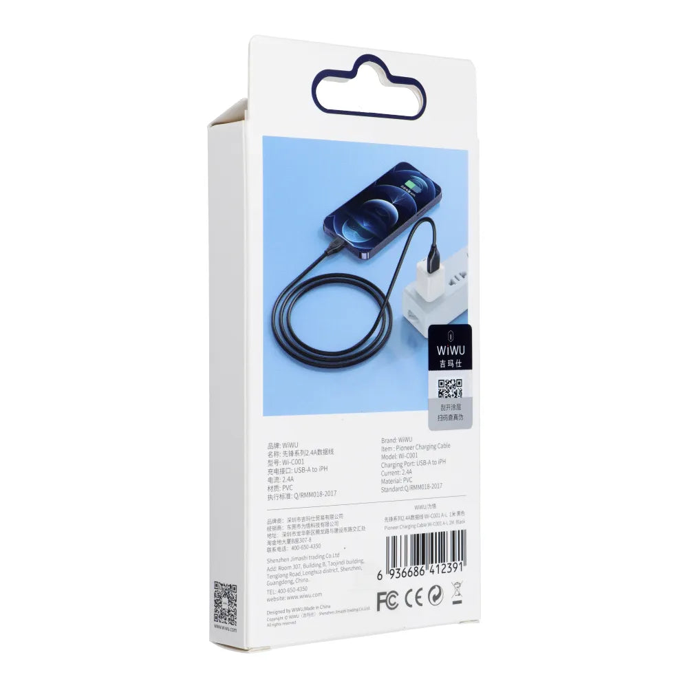 Pioneer Series Lightning Datenkabel 1 m – 2,4 A Schnellladen - MIZO.at