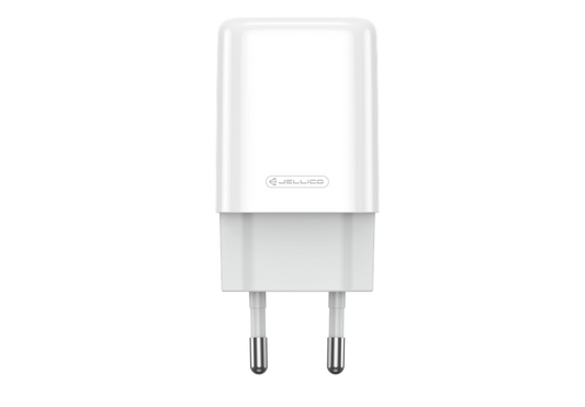 Jellico EU01 Wall Charger | 12W 2.4A USB Power Adapter White - MIZO.at
