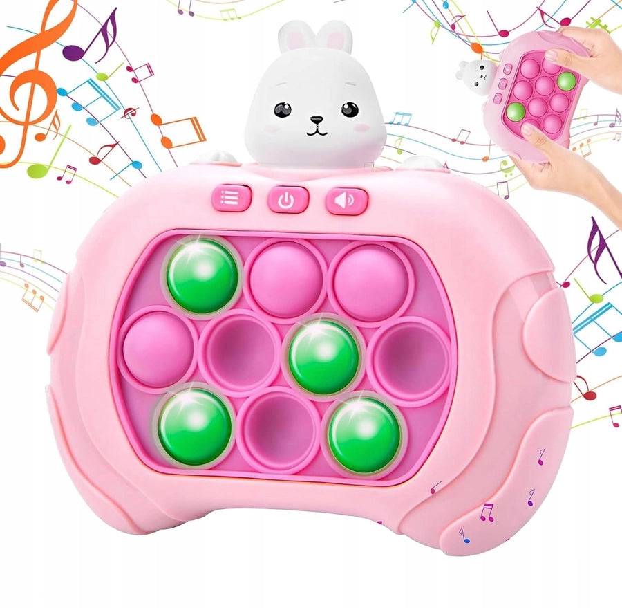 Pop It Arcade Game Bunny Rosa – Anti-Stress Fidget Spielzeug - MIZO.at