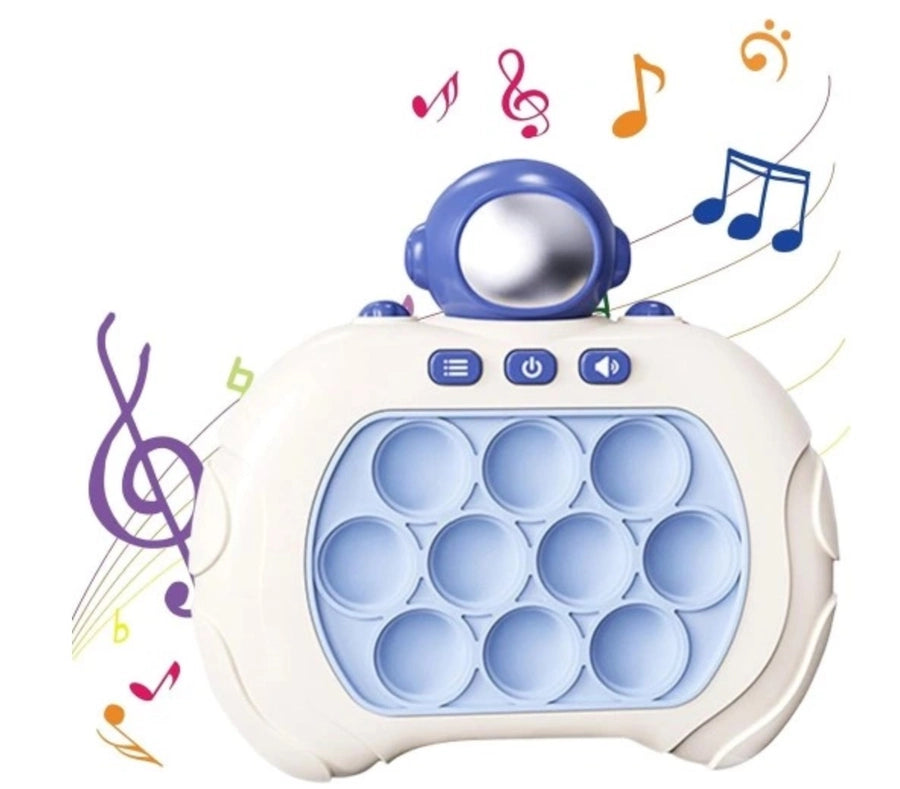 Pop It Arcade Game Astronaut Weiß – Anti-Stress Fidget Spielzeug - MIZO.at