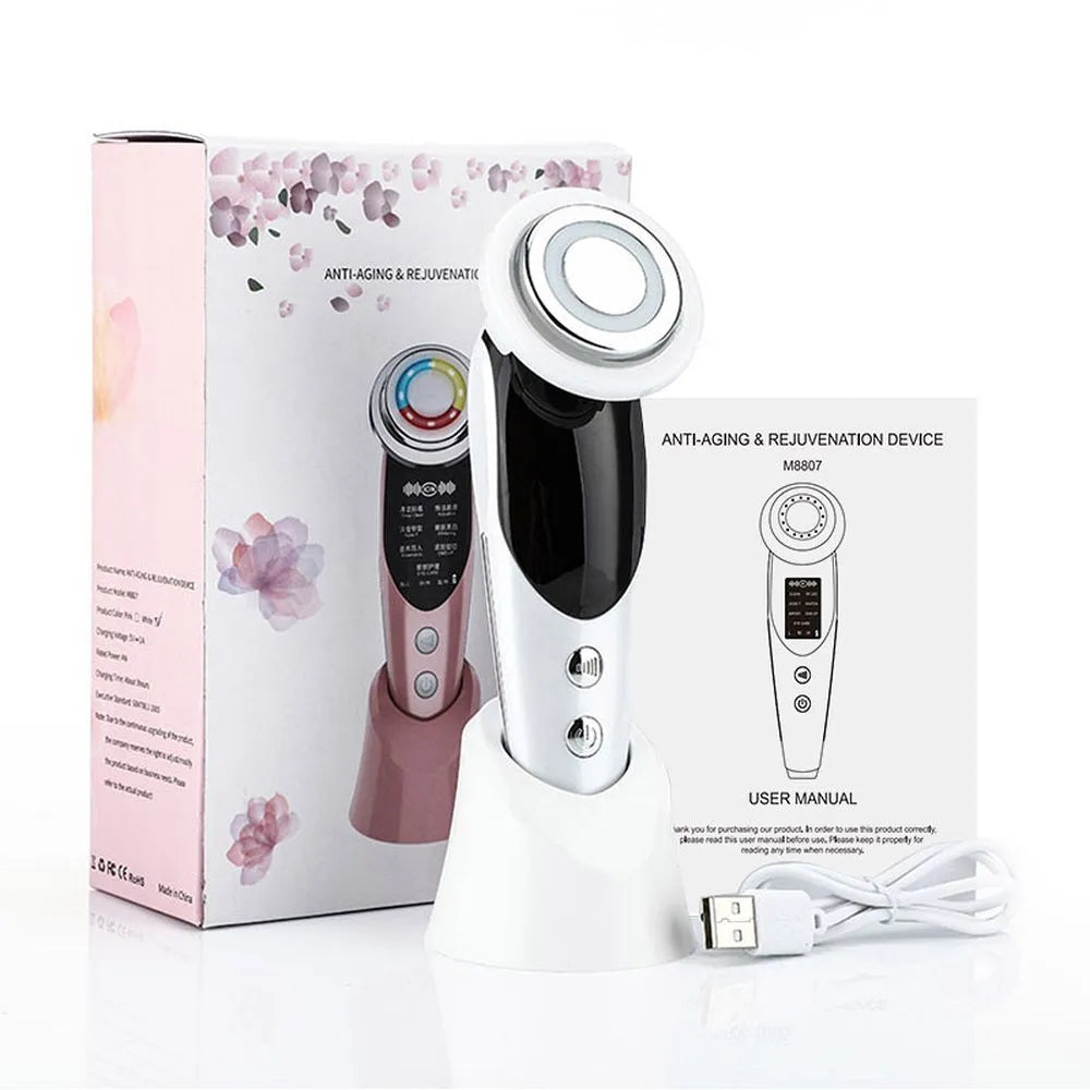 Photorejuvenation 7in1 Beauty Instrument Massager Weiß - MIZO.at