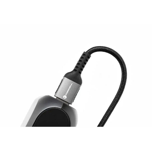 FORCELL C256 USB-A to Type-C 66W QC4.0 Cable 0.5m – Black - MIZO.at