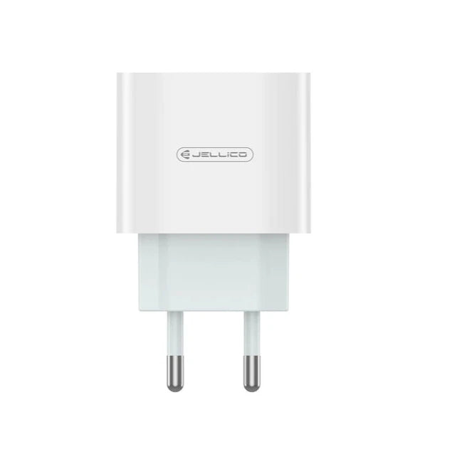 Jellico AK200 USB-C Wandladegerät 20W PD Schnellladung Weiß - MIZO.at