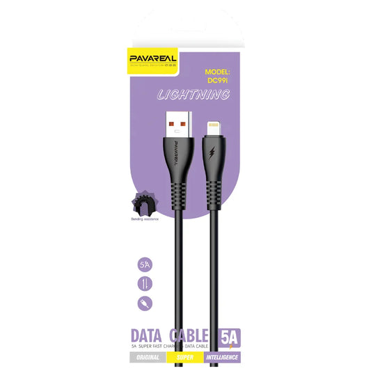 Pavareal USB to Lightning Cable | Black - MIZO.at