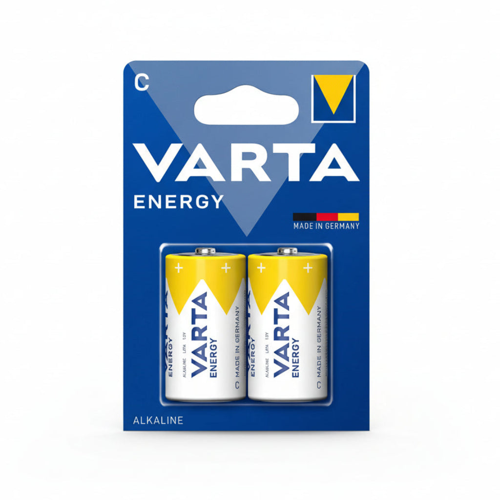 2er Pack Varta ENERGY Value Pack LR14/C Alkaline Batterie - MIZO.at