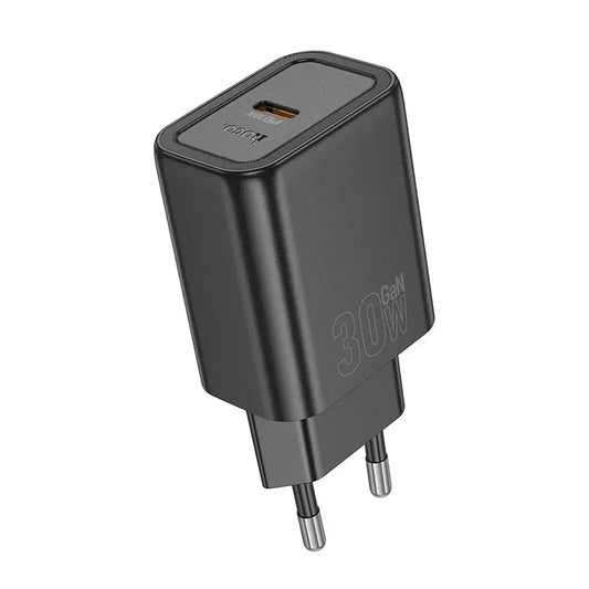 HOCO Wall Charger Type C PD QC 30W N62 Black - MIZO.at