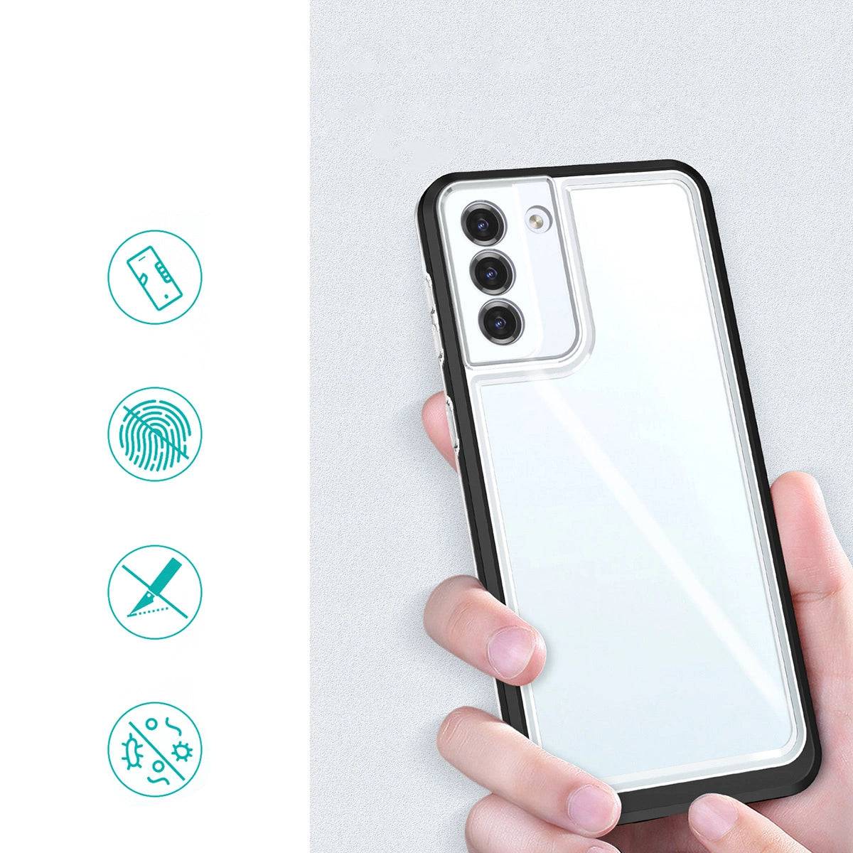 Samsung Galaxy S23 Clear 3-in-1 Armored Case | Triple-Layer Schutz - MIZO.at