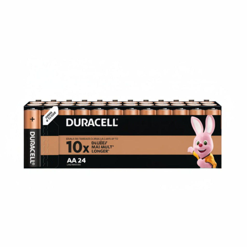 24er Pack Duracell BASIC AA LR6 Alkaline Batterien - MIZO.at