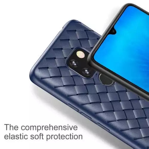 Baseus Huawei Mate 20 Case BV Weaving – Blau Design Elegant - MIZO.at