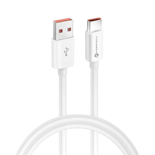 FORCELL F-ENERGY C336 USB-A to Type-C 60W Cable – White - MIZO.at