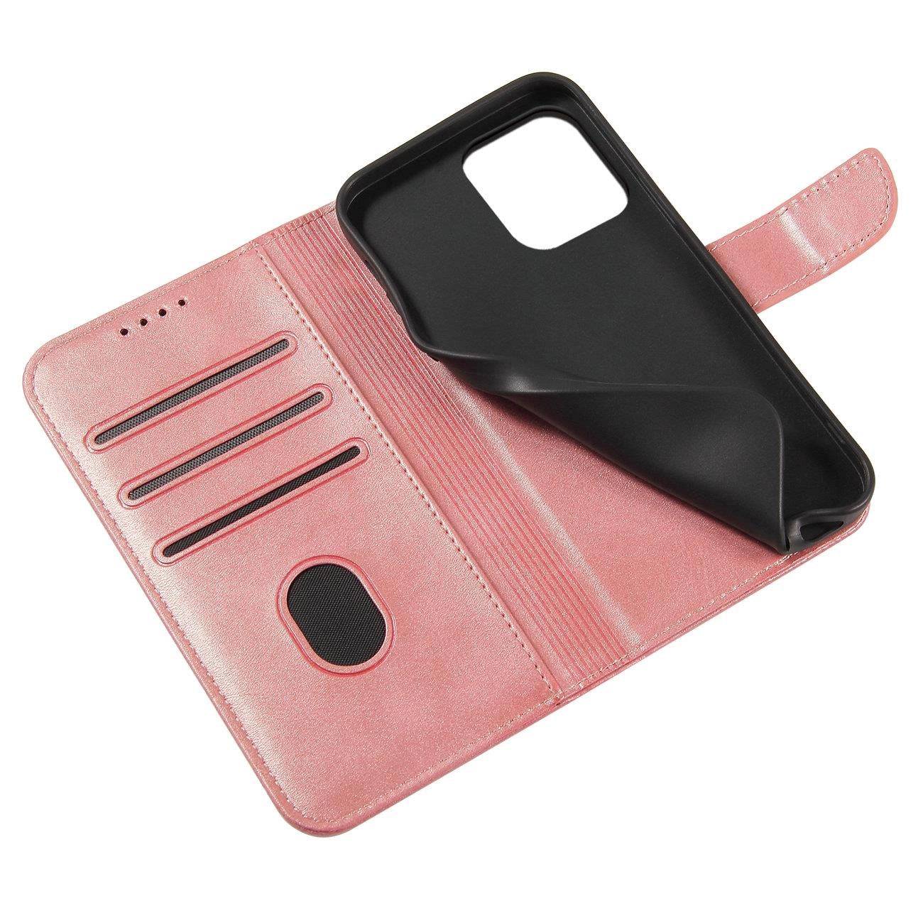 Galaxy S23 Magnet Wallet Case – Flipcover Pink, Kartenfach & Stand - MIZO.at