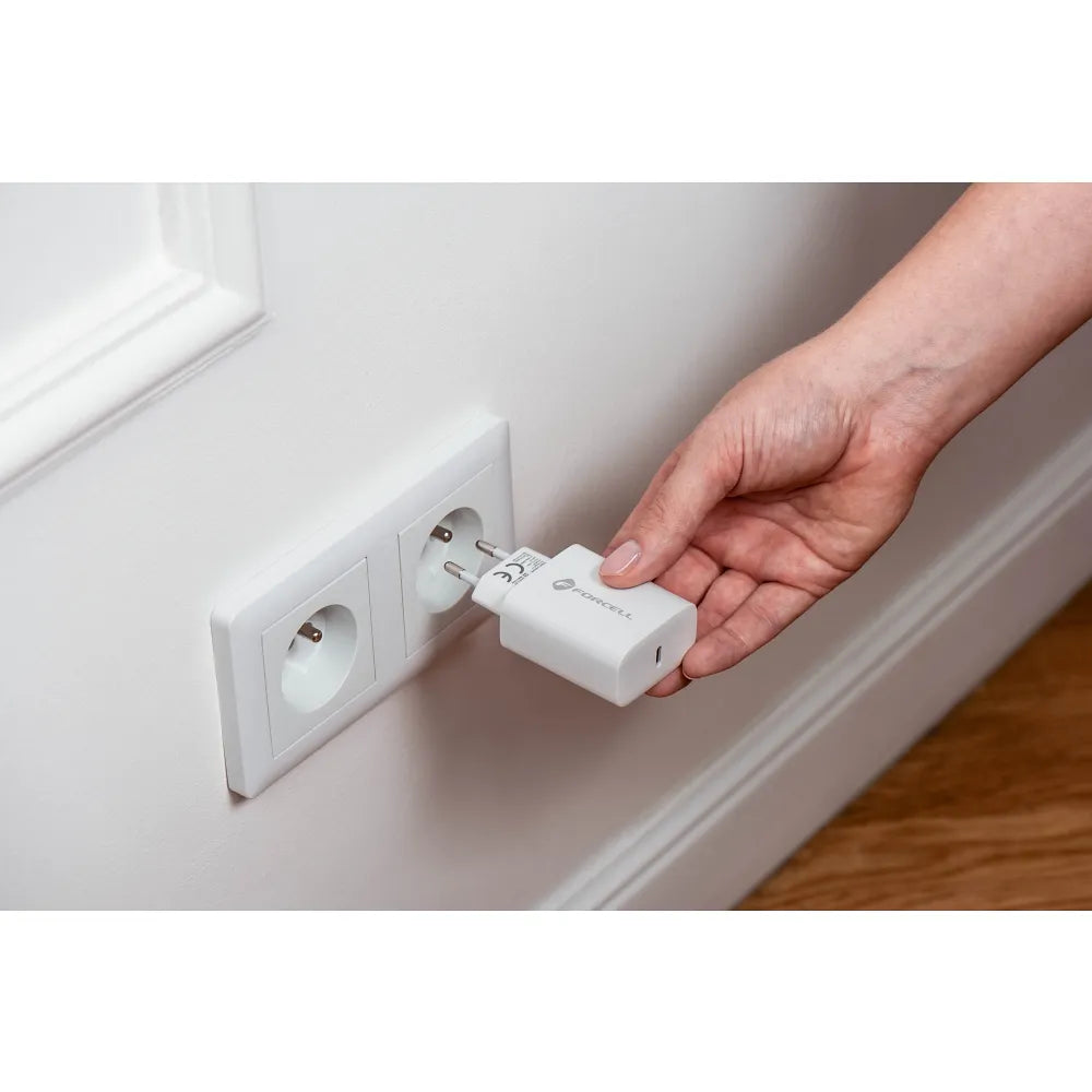 Forcell 25W PD Reise-Ladegerät | USB-C Schnellladeadapter - MIZO.at