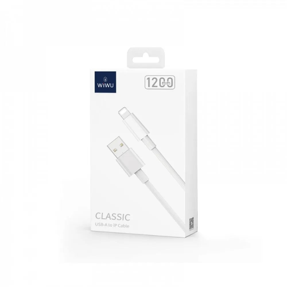 USB-C auf Lightning Kabel 1,2 m – 30W Schnellladen Weiß - MIZO.at