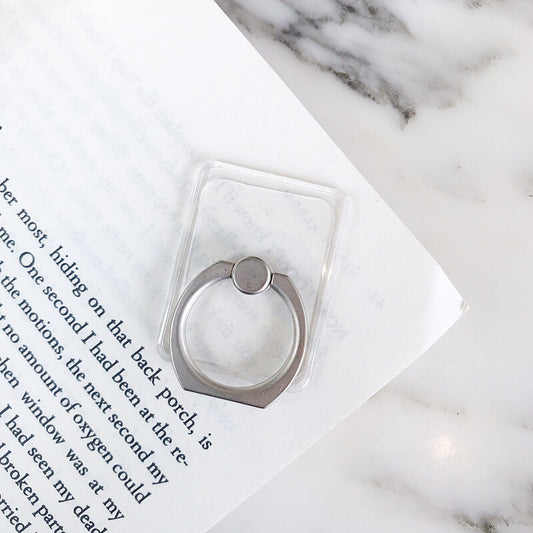 Clear Ring Holder | Transparent Phone Accessory - MIZO.at