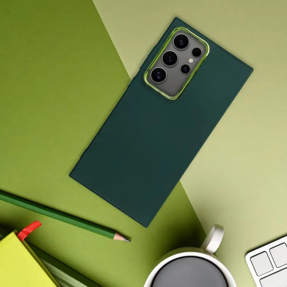 Samsung Galaxy S26 Ultra Frame Case Hülle Grün - MIZO.at