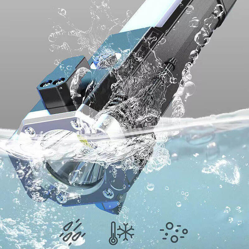 LT2 Rettungs-Taschenlampe | LED, Notfallhammer & Glasbrecher - MIZO.at
