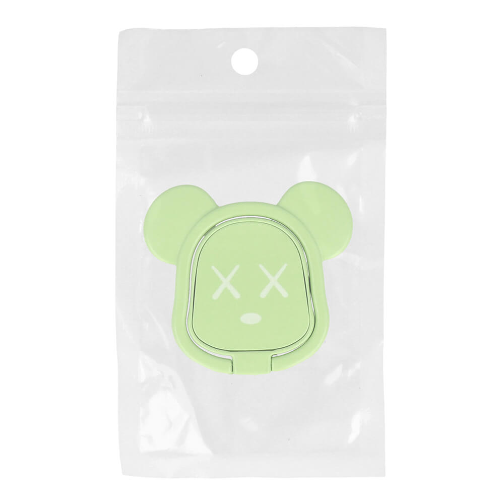 Bear Ring Holder Hellgrün | Phone Stand & Fingergriff - MIZO.at