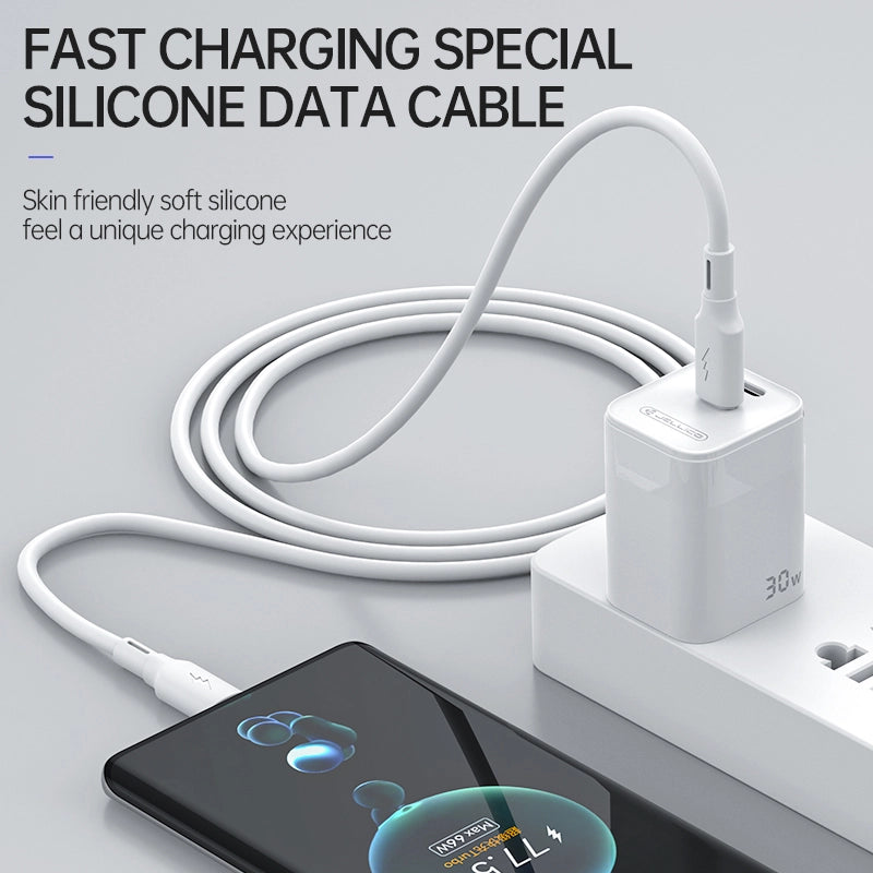 Jellico B24 USB-C auf Lightning Kabel 30W PD – Schnellladen - MIZO.at
