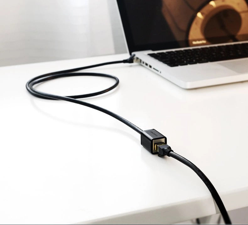 Ugreen Cat 6 Ethernet Kabel 5m – 1Gbps Verlängerung Schwarz - MIZO.at