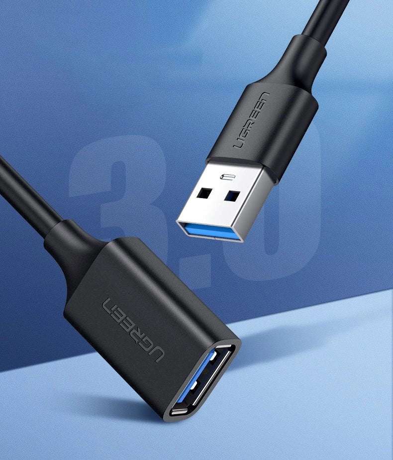 Ugreen USB 3.0 Verlängerungskabel 3 m Schwarz – 5 Gbps - MIZO.at
