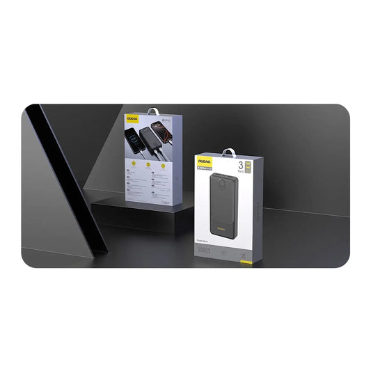 Dudao K10Pro Powerbank 20000mAh 2x USB-A Black - MIZO.at