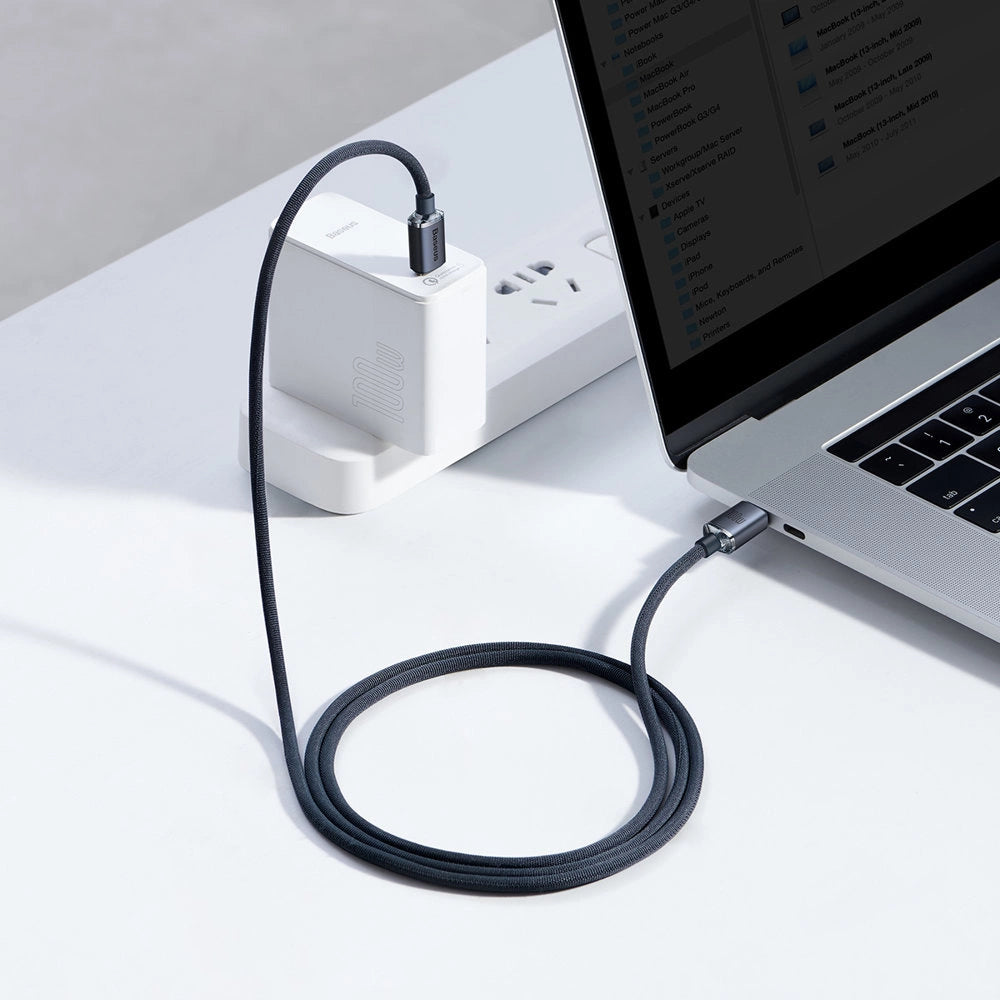 USB C Kabel 100W Schnellladekabel USB C auf USB C 1,2 m Baseus - MIZO.at