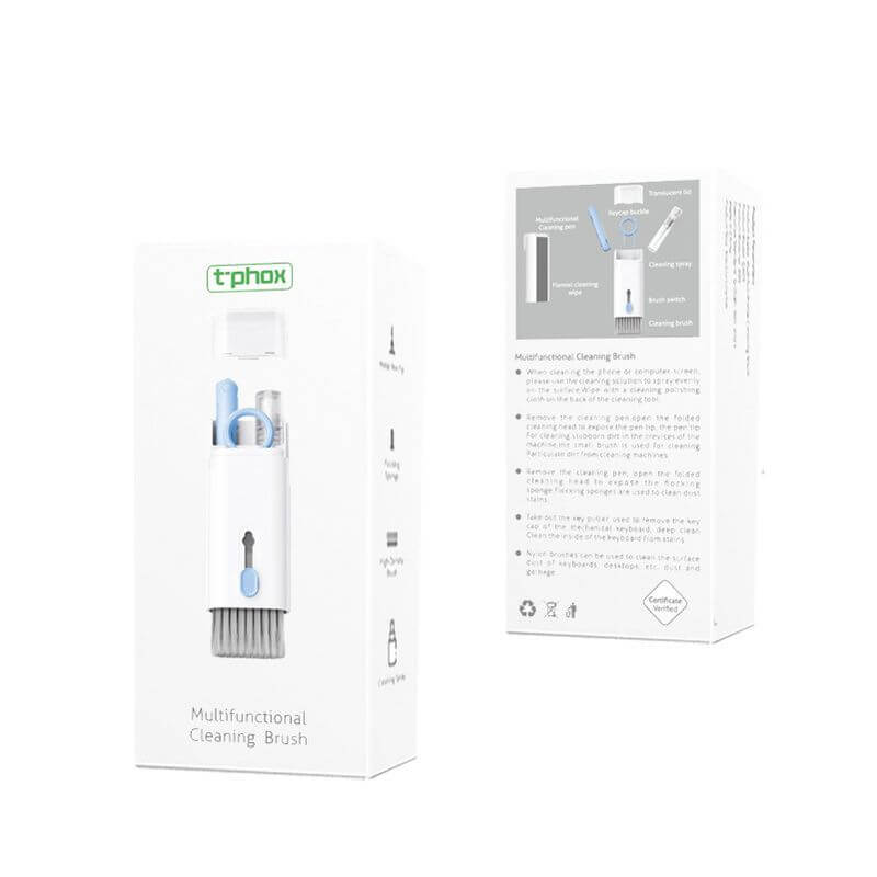 T-PHOX 7-in-1 Electronics Cleaner | Multifunktionales Reinigungsset Schwarz - MIZO.at