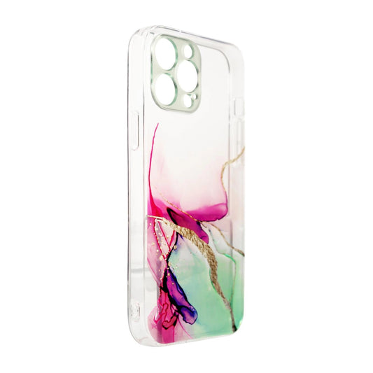 Mint Marble iPhone 12 Pro Max Case | Transparent Gel Cover - MIZO.at