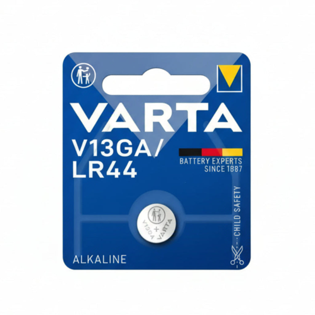 Varta AG13 LR44 Alkaline Knopfzelle 1,5V Einzelpack - MIZO.at