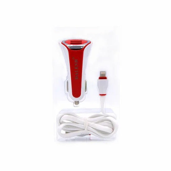 Dalesh Lightning Auto-Ladegerät 2,4A – USB Adapter - MIZO.at