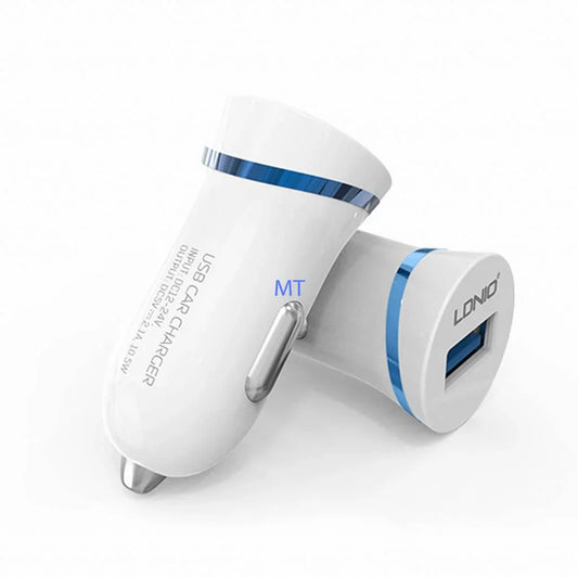 LDNIO DL-C12 Car Charger | 2.1A USB Lightning Adapter - MIZO.at