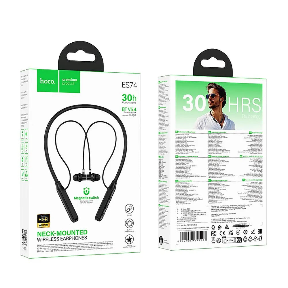 Hoco ES74 Kabellose Earbuds Schwarz mit Ladecase - MIZO.at