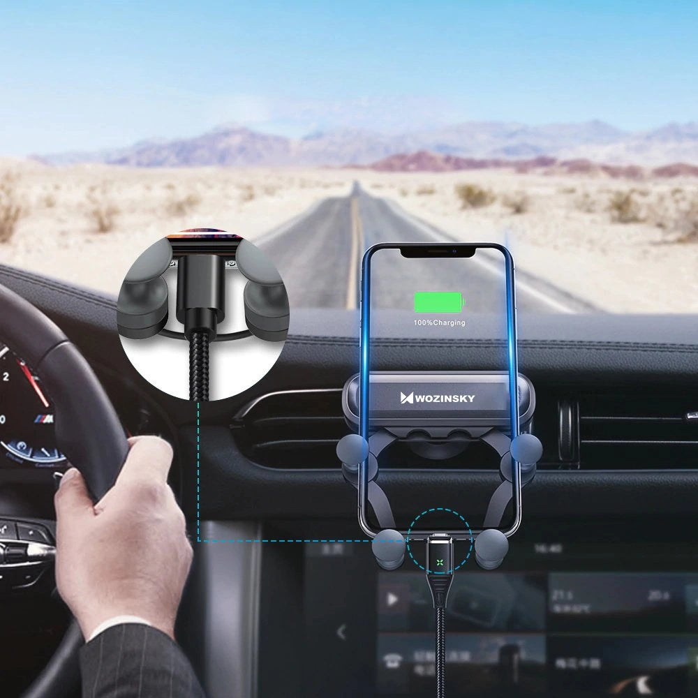 Wozinsky Gravity Auto Handyhalter – Lüftung Montage Sicher Praktisch - MIZO.at