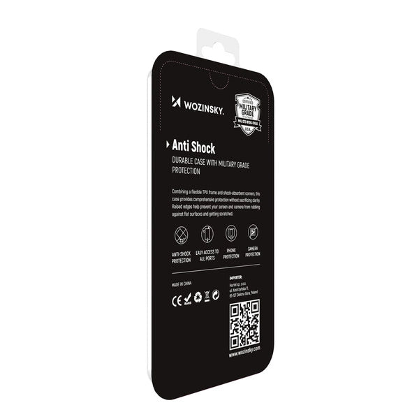 iPhone 13 Pro Max Military Grade Hülle Wozinsky – Anti-Shock Transparent - MIZO.at