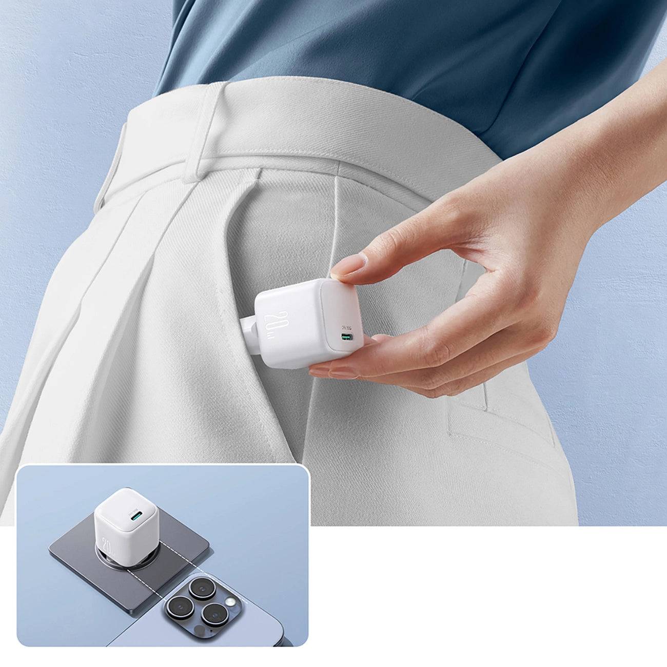 Joyroom 20W GaN USB-C Ladegerät – Power Delivery Mini Fast Charger - MIZO.at