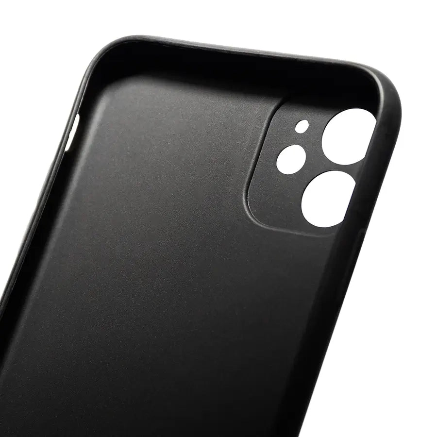 Matt Case iPhone 16 | Slim Stoßdämpfende Hülle Schwarz - MIZO.at