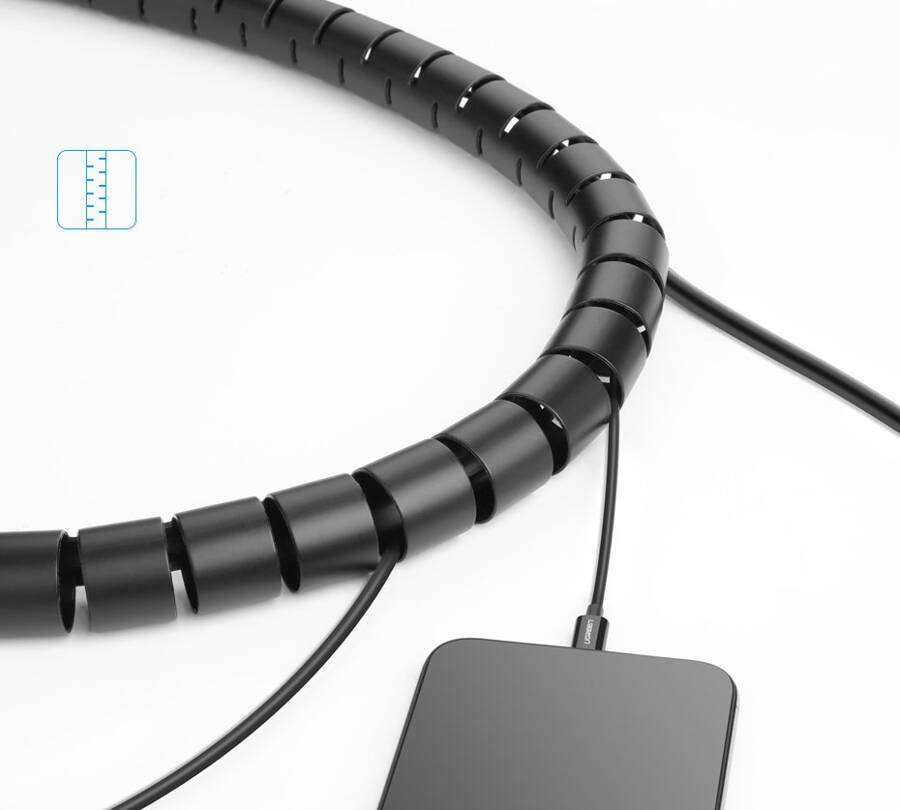 Cable Management System | UGREEN 3M Mask Organizer Black - MIZO.at