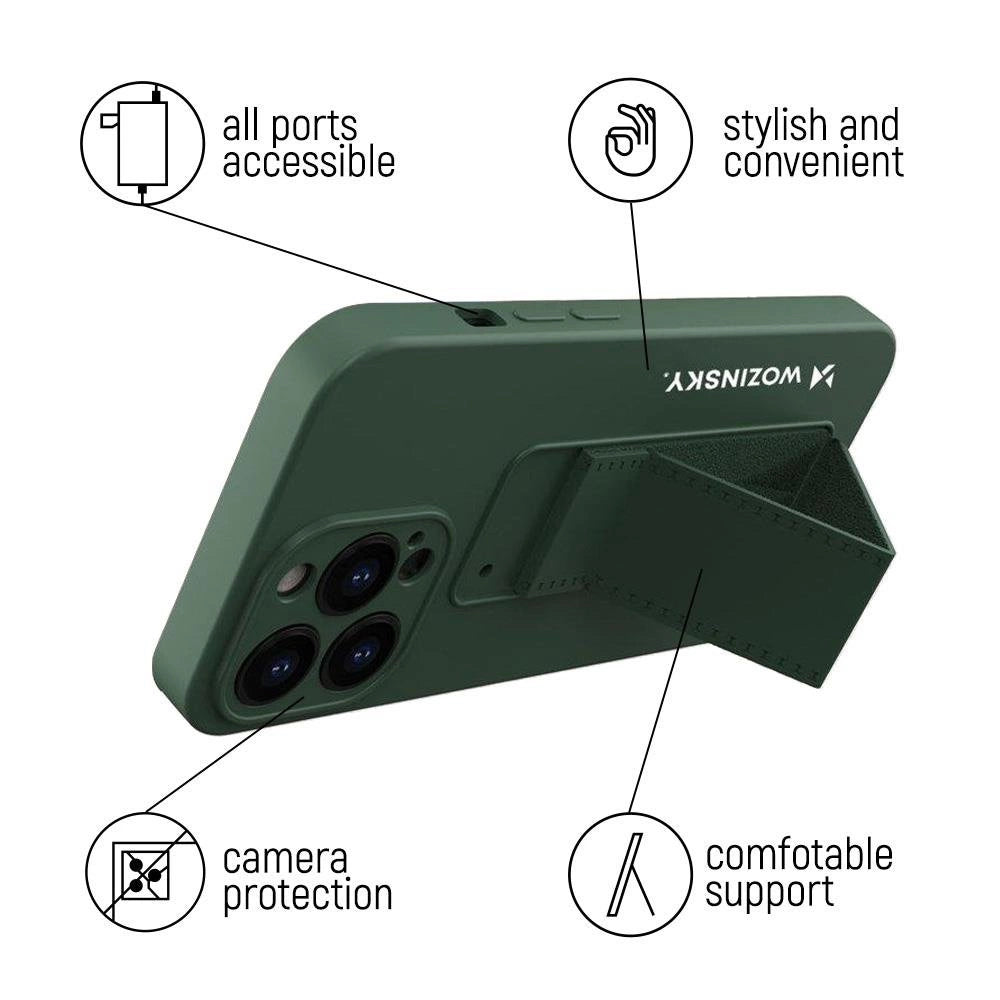 Wozinsky Kickstand Case für Xiaomi Redmi Note 11 – Schwarz - MIZO.at