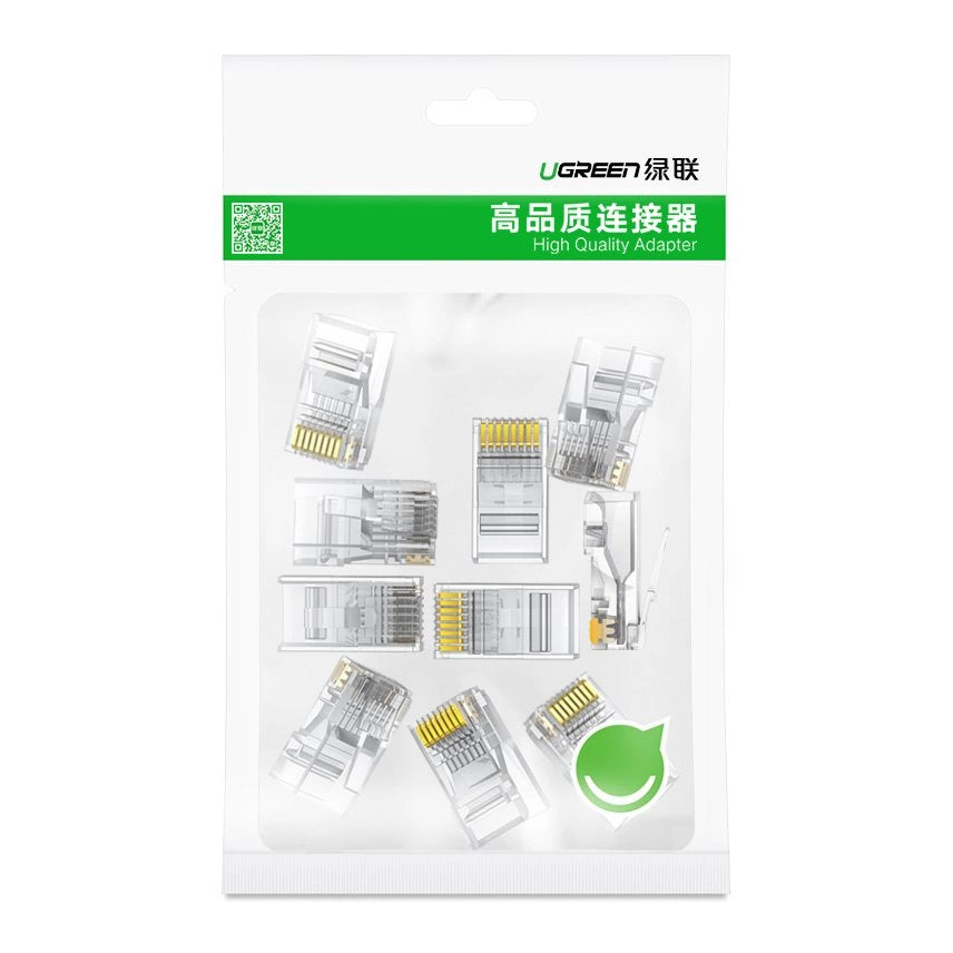 Ugreen RJ45 Coupler 10er Pack – Cat6 Netzwerk Stecker Set - MIZO.at