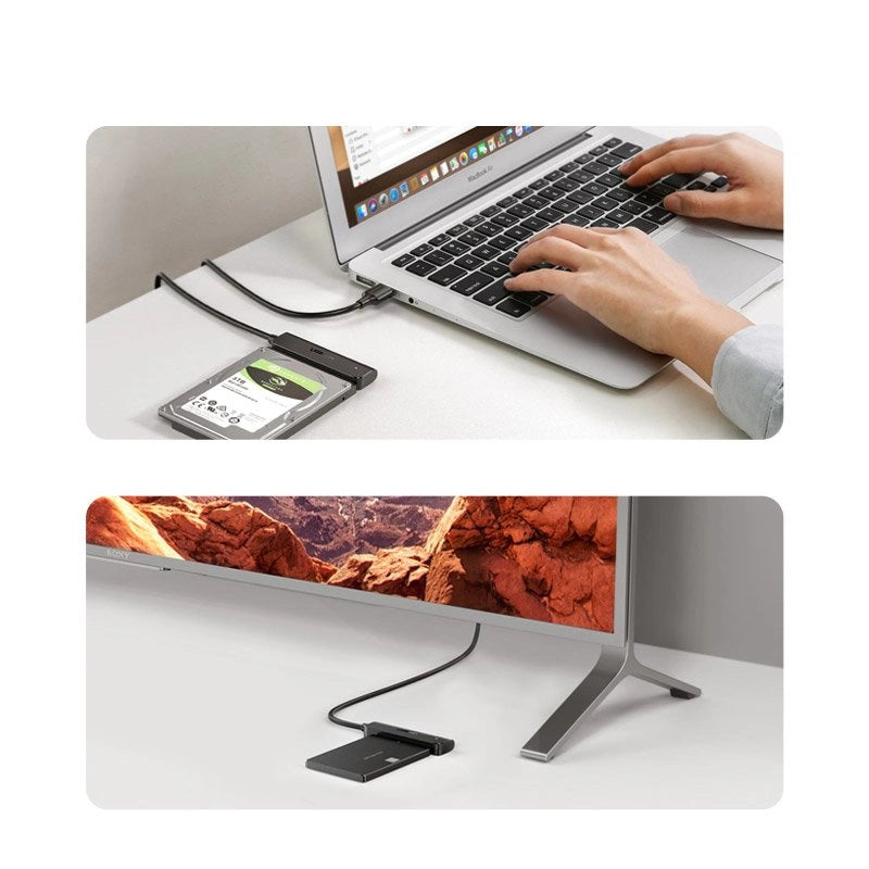Ugreen SATA III USB Adapter – 5Gbps Datentransfer Schnell - MIZO.at